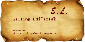 Silling László névjegykártya